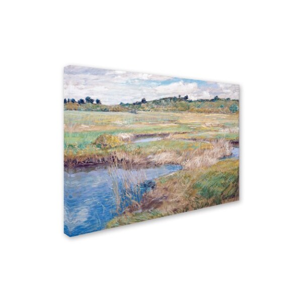 Childe Hassam 'The Concord Meadow' Canvas Art,35x47